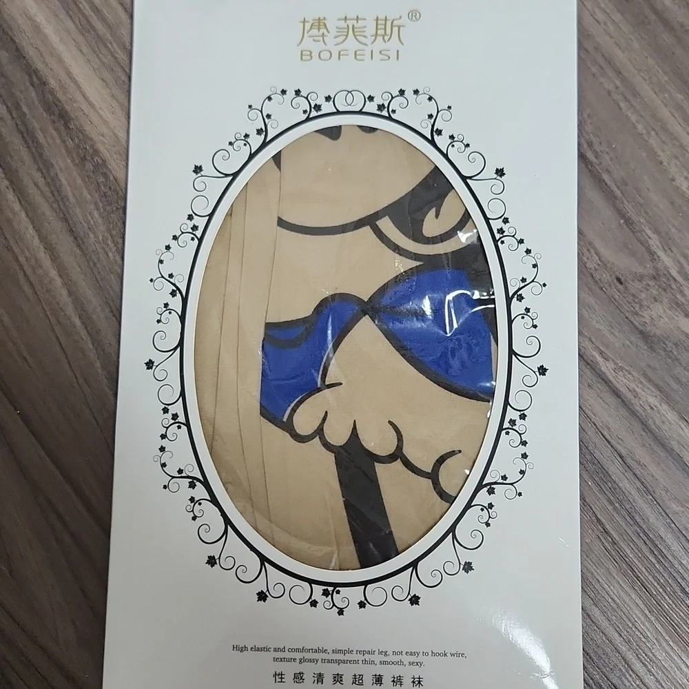 Unique Three Bofeisi Character Printed Pantyhose